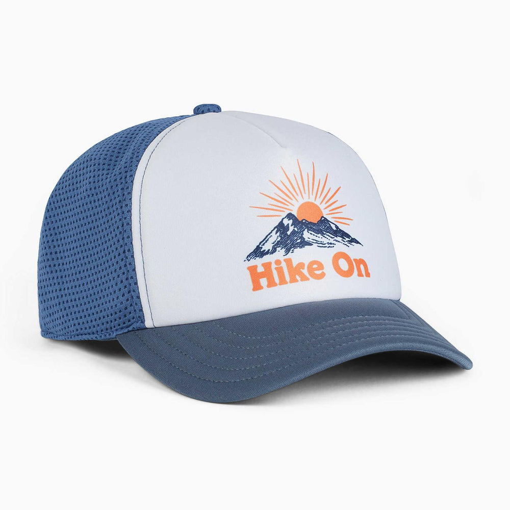 Women/Men Hike On Foam Trucker Hat Captains Blue | Merrell Hats