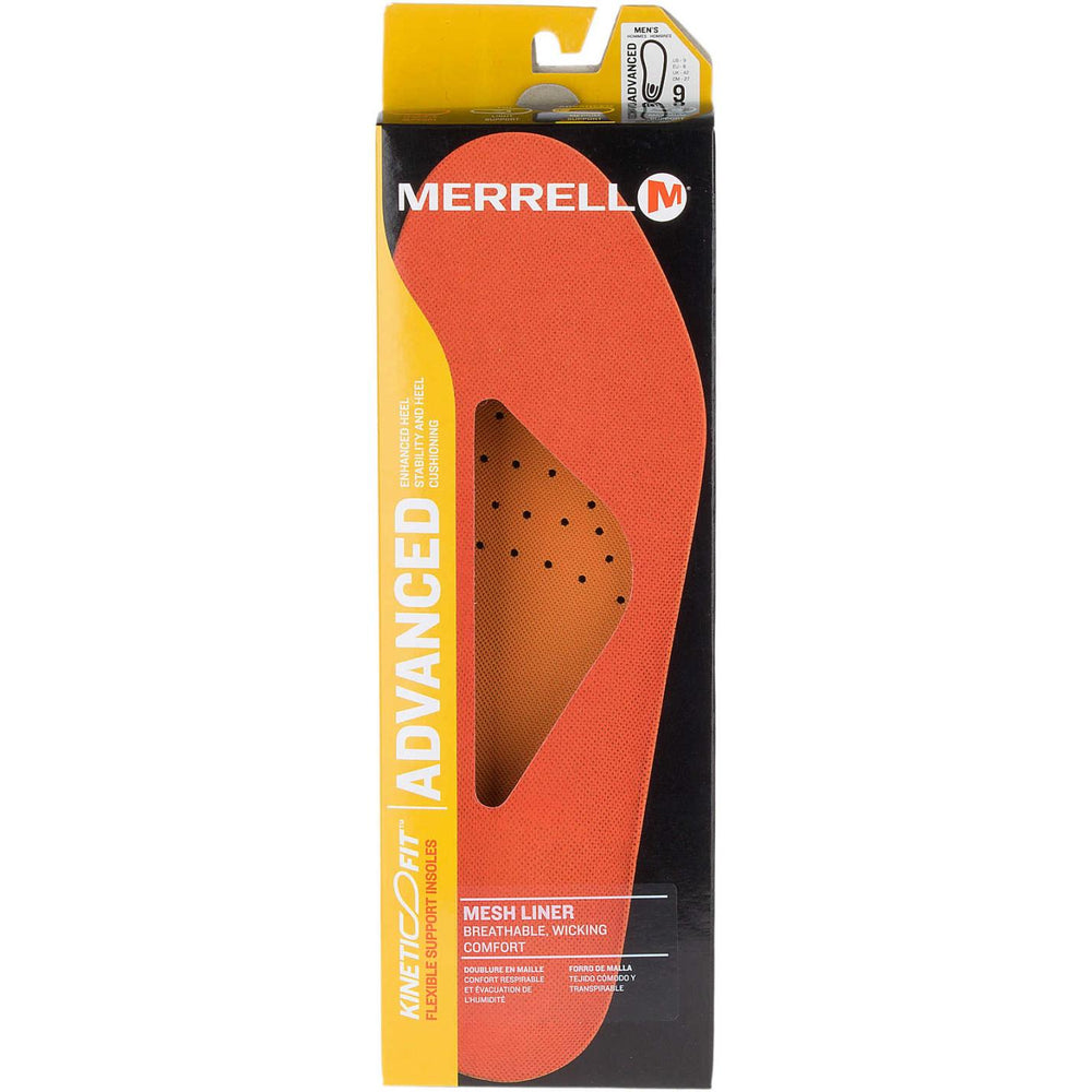 Women/Men Kinetic Fit™ Advanced Footbed Wide Width Mesh | Merrell Shoe Care