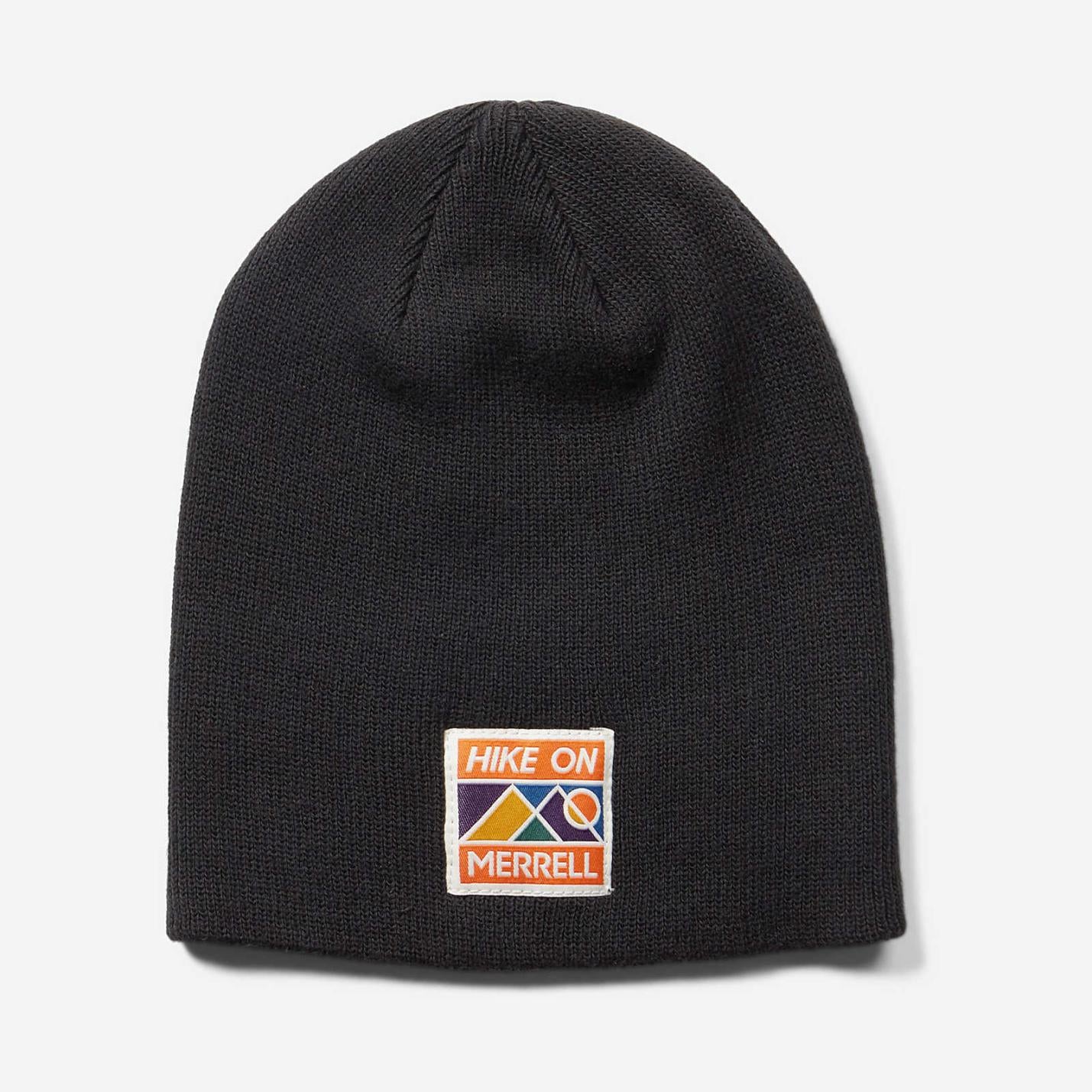 Women/Men Long Beanie Black | Merrell Hats