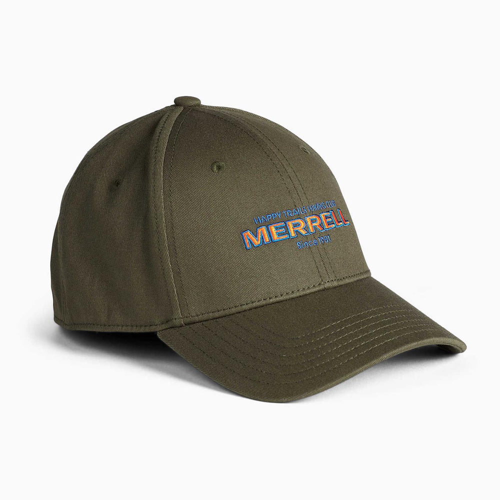 Women/Men Mdot Twill Elastic Hat Dusty Olive | Merrell Hats