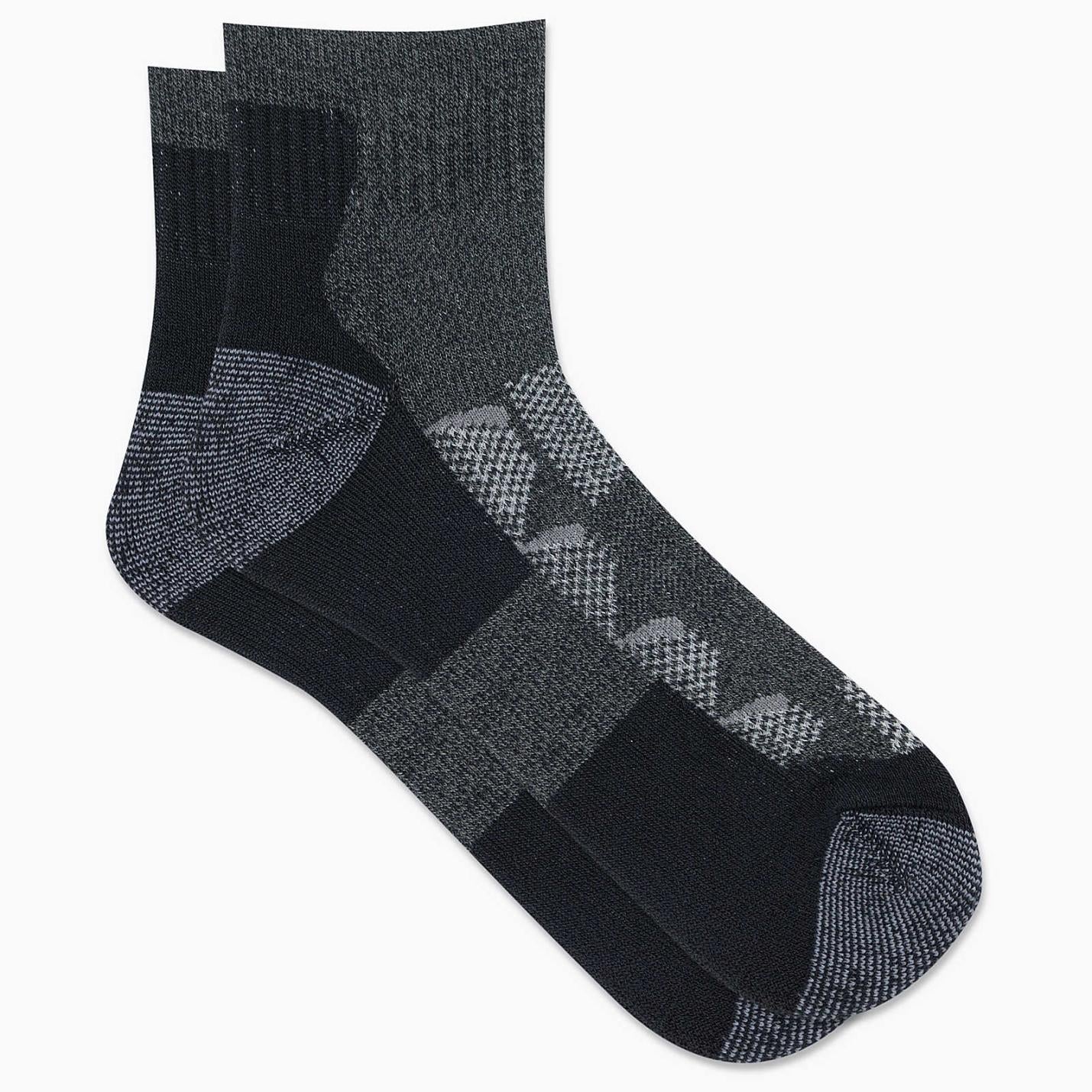 Women/Men Moab Hiker Quarter Sock Charcoal | Merrell Socks