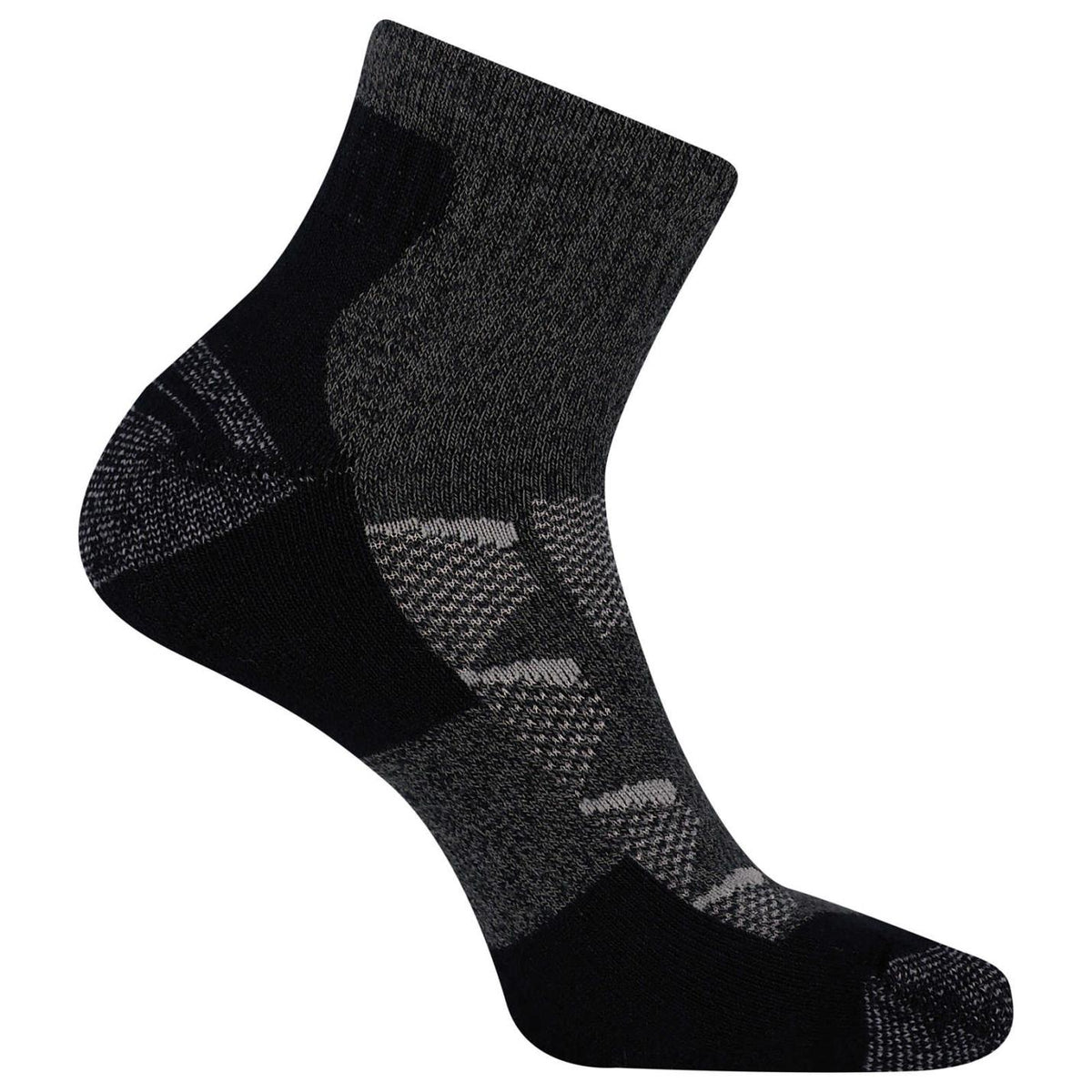 Women/Men Moab Hiker Quarter Sock Charcoal | Merrell Socks