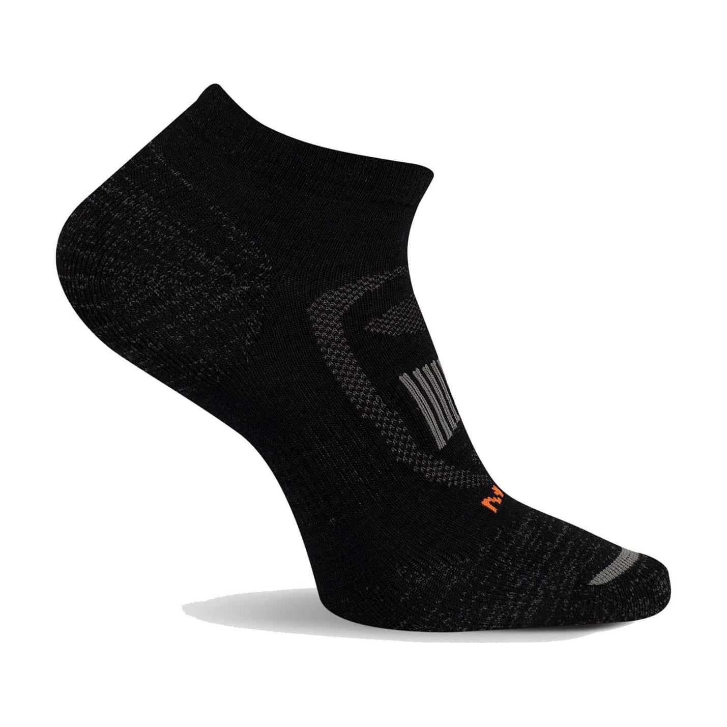 Women/Men Zoned Low Cut Hiker Sock Onyx | Merrell Socks