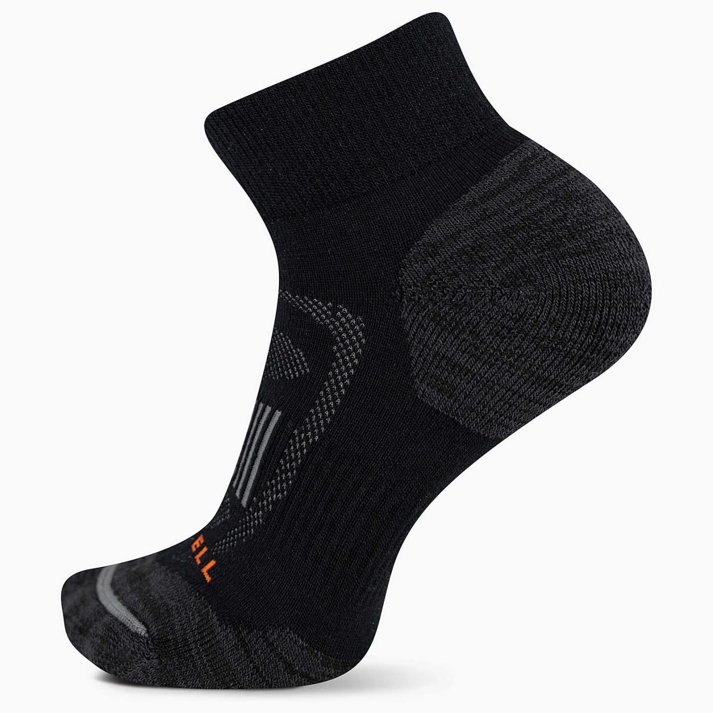 Women/Men Zoned Quarter Hiker Sock Onyx | Merrell Socks